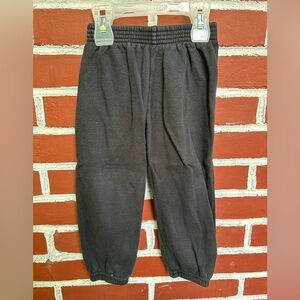 Athletic works | black sweat pants | size 2